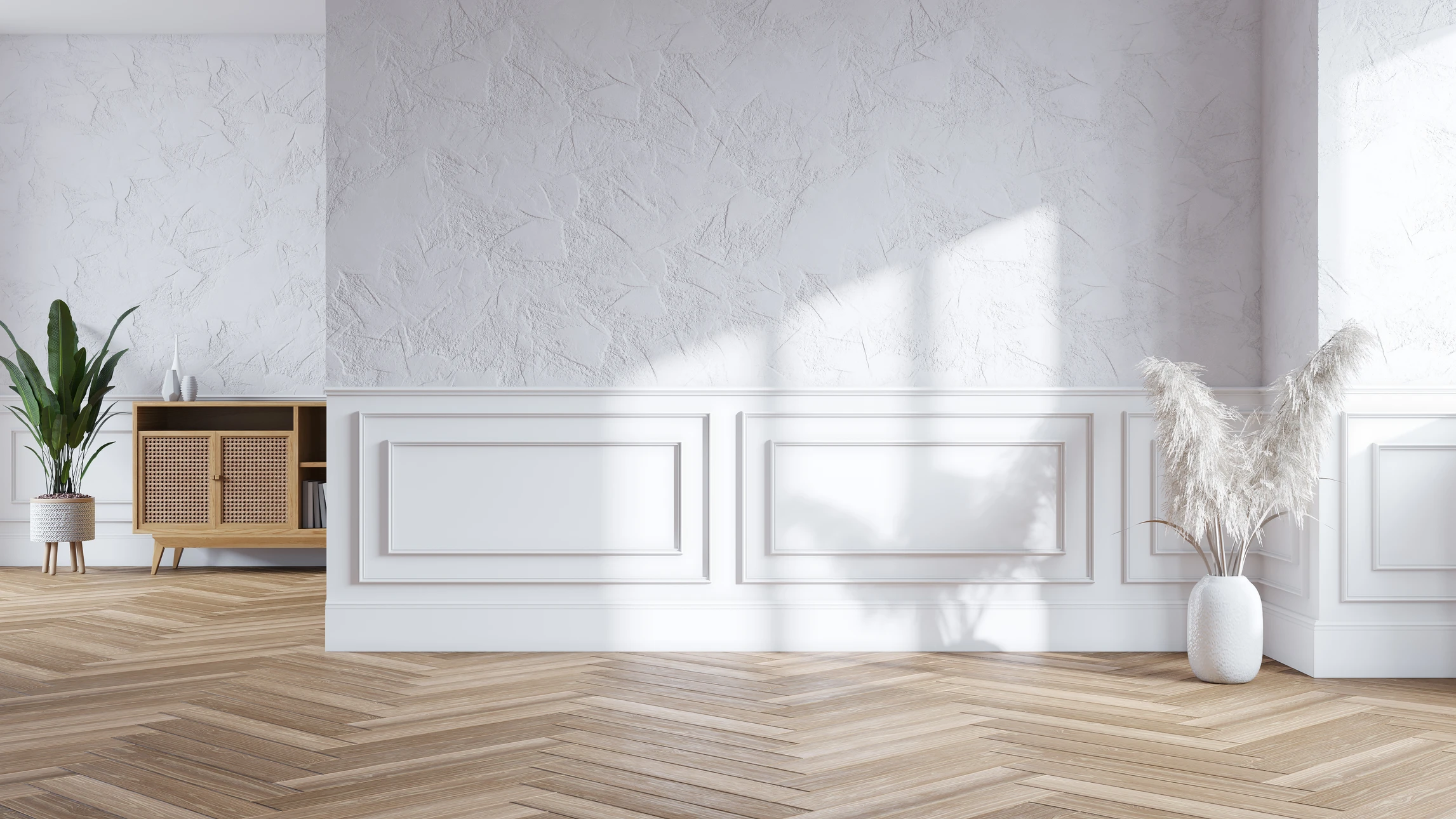Ouvrier professionnel installant un nouveau parquet à l'intérieur, gros plan